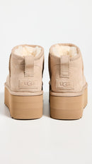 UGG Women's Classic Ultra Mini Platform Boot – Sand — 4