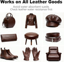 Dark Brown Leather Repair Kit, Recoloring Balm, Leather Dye — 4