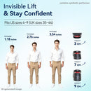 Height Increase Insoles with Air Cushion: 4 - Layer Adjustable Height Boosters for Men, Elevator Shoe Lifts for Men and Women, Breathable Heels Lift Inserts (1 Pair) — 2