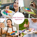 Paint Palette, 2PCS Wooden Paint Tray Palettes — 7