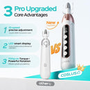 COSLUS C60 Professional Pedicure Manicure Kit, Cordless Electric Nail File - Rose — 2