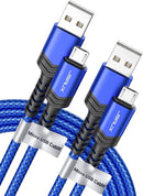 JSAUX Micro USB Cable Charger 2-Pack 6Ft for Android/Kindle/PS4 Controller 1