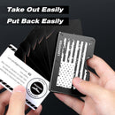 Lenvoten Upgraded Hinged Minimalist Wallet for Men, RFID Blocking Wallet - Patriot Flag — 2