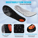 4D Cloud Steppers Insoles for Men and Women, Work Boot Cushioning Inserts - White — 3