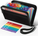 SortRax Small Receipt Coupon Organizer, 8x5.3-Inch Accordion File Organizer — 1