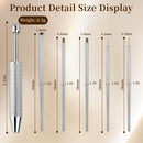 Piercing Taper Ball Grabber Tool for Changing Jewelry - 14G 16G 18G 20G Stainless Steel Flat Back Earring Applicator… — 3