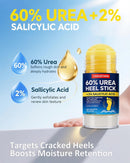 Urea Cream 60% with 2% Salicylic Acid, Foot Cream 60 Percent for Feet & Hands, Maximum Strength Urea Stick for Rough, Dry Cracked Feet Hands Elbows, Callus Remover, Skin Softener Balm 1.41oz — 5