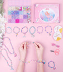 900Pcs Mermaid Bracelet Making Kit for Girls, Charm Beads Jewelry Making — 8