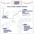 DNBOD Mermaid Party Balloon Arch Kit, 154Pcs Green Purple Little Mermaid Party Decorations Balloon Garland, Under the Sea Summer Birthday Party Supplies for Girls — 8