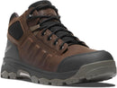 Danner Wheat Ridge 4.5" Men's Waterproof Leather Work Boots - Plain Toe | Brown/Olive — 1