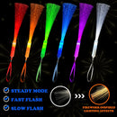 Glow in Dark Fiber Optic Lights Bulk-24 Pack,Light Up Party Favors for Kids — 5