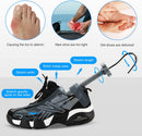 Eachway Pair of Professional 2-Way Premium Shoe Stretcher Tough Plastic Shoe Trees, Adjustable Length & Width Durable Shoe Shaper for Men and Women (Large) | grey — 4