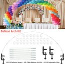 Balloon Arch Kit and Balloon Pump Electric, 12ft Wide Table Balloon Arch Stand With 100Balloons Balloon Stands For Wedding Anniversary Birthday Mother's Day Party Decoration Graduation Ceremony | 12 ft Table Arch Kit — 4