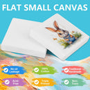 ESRICH Mini Stretched Canvas 24Pack 2x2inch, 2/5''Profile Art Primed Canvases for Painting, Cotton Small Professional Stretched Canvas for Kids and Art Supplies. | 2x2in-24Pack — 3