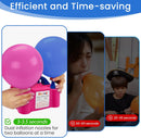 PCFING Balloon Pump Electric with Dual Nozzle & Balloon Tie Tool | Small — 2