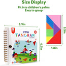 Magnetic Tangram Puzzle for Kids, Montessori Travel Game — 2
