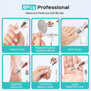 COSLUS C43 Professional Manicure Pedicure Kit with Upgrade Wider Grinder - White — 7