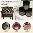 2025 New Advanced Leather Recoloring Balm,Medium Brown Leather Repair Kit for Furniture,Leather Dye Filler,Leather Color Restorer for — 3