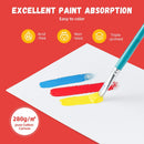 Simetufy 72 Pack 8 x 10 inch Canvas Boards for Painting Flat Canvas Panels | 8"x10" - 72 pack — 3