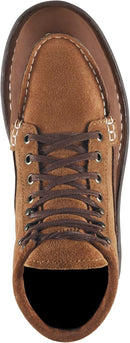 Danner Logger 917 Waterproof Moc Toe Work Boots for Women - Nubuck Leather with Breathable Gore-Tex, Vibram SPE Midsole and 917 Traction Outsole - Coffee Bean/Monk's Robe — 3