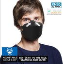 KN95 Face Masks 50 Pack, Breathable Comfortable and Disposable KN95 Mask, Black — 2