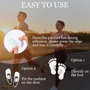 Threlaco 4 Pairs Metatarsal Pads Ball of Foot Cushions with Arch Support, M 4