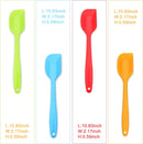 Silicone Spatula 4-piece Set,Heat-Resistant Spatulas,Non-stick Rubber Spatulas with Stainless Steel Core — 3