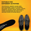 Happy Feet Insoles, Foot Pain Inserts Plantar Fasciitis Flat Feet Orthotic High Arch Support Gel Insert Shoe Insoles for Mens and Womens — 7