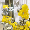 134pcs Yellow Balloons Different Sizes 5 10 12 18 Inch Balloon Garland Kit — 5