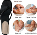(3 Pairs) Pigskin Heel Cushions Cups for Plantar Fasciitis, Sore Heel Pain, Bone Spur & Achilles Tendonitis, Heel Support Insoles, Adhesive Heel Padding Inserts for High Heels Boots Flats Sandals - Pigskin-3 Pairs — 2