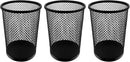 HSYMQ Desk Pencil Pen Holder, Wire Mesh Pen Cup Holder for Desk Organizer and Office Desk Accessories (3 Pack) — 1