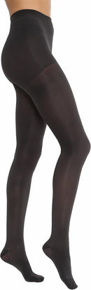 JOBST Opaque Waist High 20-30 mmHg Compression Stockings Pantyhose, Closed Toe, X-Large, Anthracite — 2