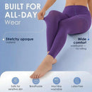 ABSOLUTE SUPPORT Women Compression Leggings 20-30mmHg, Purple, 3X-Large — 4