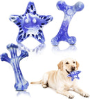 YINEYA Dog Toys for Aggressive Chewers, 3-Pack Tough Dog Chew Toys