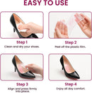 3/4 High Heels Inserts for Women - Bukihome 2 Pairs Gel Low Arch Support Insoles for Heels, Sandals, Flats, Wedges, Comfort Shoe Pads Relieve & Prevent Foot Discomfort, Shock Absorption (Women's 6-10) — 7