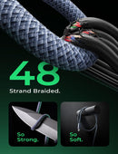 LISEN for Apple iPad Charger Fast Charging 240W USB C Cable for iPad Pro 13/12.9/11 inch, A16/10th Generation, iPad Air 11/13 inch/5th/4th, iPad mini 6th/7th, 6.6ft+10ft/2 Pack/Midnight 5