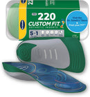 Dr. Scholl’s Custom Fit Orthotics 3/4 Length Arch Support Shoe Inserts - Plantar Fasciitis Relief Insoles for Men and Women, Immediate All-Day Total Lower Body Pain Relief, FSA HSA Eligible, CF220 — 1