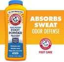 Arm & Hammer Odor Defense Foot Powder for Shoes & Feet, 7 oz, 3 Pack — 2