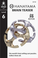 UNIVERSITY GAMES CORPORATION HANAYAMA CAST Puzzle, Rotor Level 6 — 2