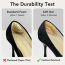 Dr. Shoesert Soft Gel Heel Grips for Shoes Too Big (4 Pairs + Shoehorn) — 2