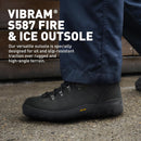 Danner 8" Wildland Firefighter Boots for Men & Women - Black — 4