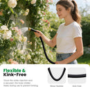 Garden Hose 75FT, Non-Expanding Water Hose Ultra Lightweight | Black — 3
