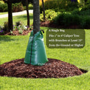 20 Gallon Slow Release Tree Watering Bag - Drip Irrigation Bag for Newly Planted or Established Trees (1 Pack) — 3
