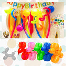 Silver 260 Balloons 100 pcs, Long Skinny Balloon for Balloon Animals Wedding Birthday Party Supplies Decoration. | Pearl Silver — 3