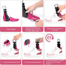 2 Pieces Shoe Stretcher Boot Stretcher, Adjustable Width and Length Shoe Expander Shoe Widener Stretcher Men Women | rose — 5