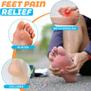 Booson 24 Pcs Metatarsal Pads Dancers Pads for Feet Felt Foot Pad 6