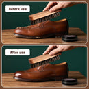 Shoe Shine Kit for Men & Women, 16Pcs Black Shoe Polish Kit for Leather Boots Care, Mens Gifts Ideas — 7