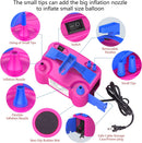 IDAODAN Electric Balloon Pump, Portable Electric Balloon Blower Machine Inflator Air Pump for Party Decorations | Rose Red — 4