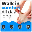 4 Original Metatarsal Pads for Women & Men, Ball of Foot Gel Cushion Sleeve 8