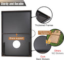 Cornhole Set 4x2 and 3X2 Regulation Size Corn Holes Sets with Carrying Bags & 8 Bean Bags Cornhole Boards Bean Toss Games for Adults Family Outdoor Beach Lawn Outside Backyard Games | Classic Flag 3’x2’ — 6